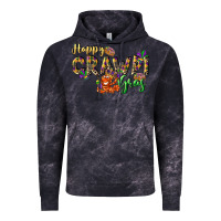 Cloud Black Happy crawdi Gras Vintage Hoodie - LillyAllenDesigns
