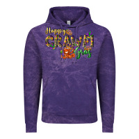 Cloud Purple Happy crawdi Gras Vintage Hoodie - LillyAllenDesigns
