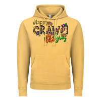 Vintage Mustard Happy crawdi Gras Vintage Hoodie - LillyAllenDesigns
