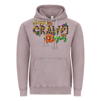 Happy Crawdi Gras Vintage Hoodie | Teevron