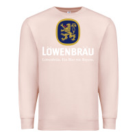 Pale Pink lowenbrau Premium Sweatshirt - SnappyArt