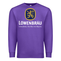 Purple lowenbrau Premium Sweatshirt - SnappyArt