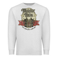 Oatmeal Heather meister brau 1891, beer Premium Sweatshirt - SnappyArt