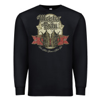 Black meister brau 1891, beer Premium Sweatshirt - SnappyArt