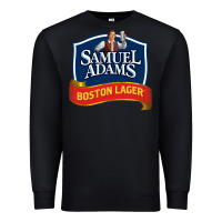 Black samuel adams Premium Sweatshirt - SnappyArt
