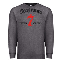 Charcoal Heather Seagrams 7 Bk 1.png Premium Sweatshirt - SnappyArt