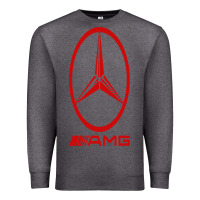Charcoal Heather amg Premium Sweatshirt - SnappyArt