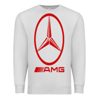 Dove Grey amg Premium Sweatshirt - SnappyArt