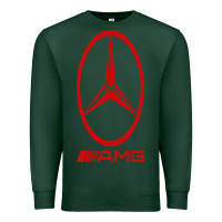Sports Green amg Premium Sweatshirt - SnappyArt