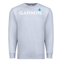 Heather Grey Official Garmin Original Merchandise Premium Sweatshirt - SnappyArt