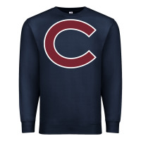 Navy colgate vintage Premium Sweatshirt - SnappyArt