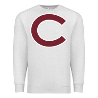 Oatmeal Heather colgate vintage Premium Sweatshirt - SnappyArt