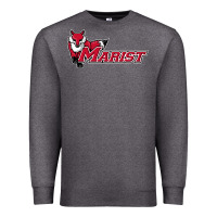 Charcoal Heather cool,marist,red,foxes Premium Sweatshirt - SnappyArt
