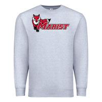 Heather Grey cool,marist,red,foxes Premium Sweatshirt - SnappyArt