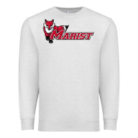 Oatmeal Heather cool,marist,red,foxes Premium Sweatshirt - SnappyArt