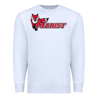 White cool,marist,red,foxes Premium Sweatshirt - SnappyArt