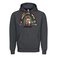 Smoke Christmas nurselife rainbow Zipper Hoodie - JahusDesignShop