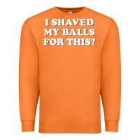 Carrot I Shaved My Balls For This The Premium Sweatshirt - SnappyArt