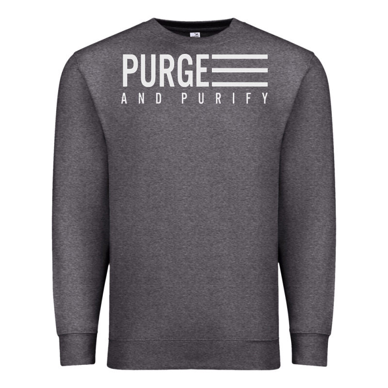 Purge And Purify Graphic Premium Sweatshirt by SnappyArt | Teevron