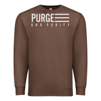 Chestnut Purge And Purify Graphic Premium Sweatshirt - SnappyArt