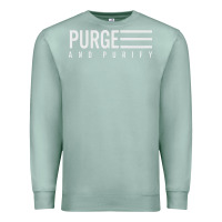 Seafoam Purge And Purify Graphic Premium Sweatshirt - SnappyArt
