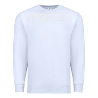 White Purge And Purify Graphic Premium Sweatshirt - SnappyArt