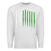 Oatmeal Heather pakistan air force shirt   pakistani flag men women kids t shirt Premium Sweatshirt - SnappyArt