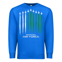 True Royal pakistan air force shirt   pakistani flag men women kids t shirt Premium Sweatshirt - SnappyArt