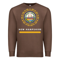 Chestnut new hampshire state flag new Premium Sweatshirt - SnappyArt