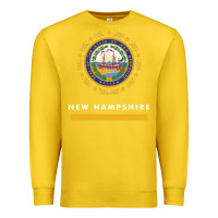 Lemon new hampshire state flag new Premium Sweatshirt - SnappyArt