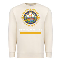 Sandshell new hampshire state flag new Premium Sweatshirt - SnappyArt