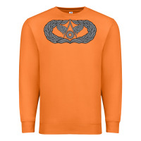 Carrot Air Force Civil Engineer Badge Premium Sweatshirt - SnappyArt