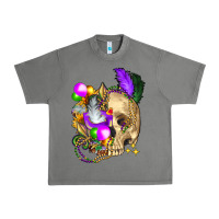 Tornado mardi gras skull Urban Heavy Tee - FaDigitalArtStudio