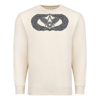 Sandshell Air Force Civil Engineer Badge Premium Sweatshirt - SnappyArt