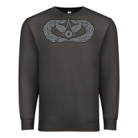 Smoke Air Force Civil Engineer Badge Premium Sweatshirt - SnappyArt