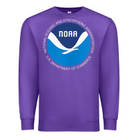 Purple noaa national oceanic and atmospheric administrati Premium Sweatshirt - SnappyArt