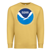 Antique Gold noaa national oceanic and atmospheric administrati Premium Sweatshirt - SnappyArt