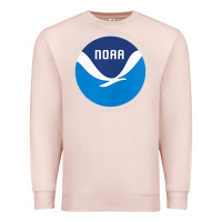 Pale Pink noaa national oceanic and atmospheric administrati Premium Sweatshirt - SnappyArt