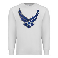 Dove Grey US Air Force USAF Premium Sweatshirt - SnappyArt