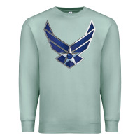 Seafoam US Air Force USAF Premium Sweatshirt - SnappyArt