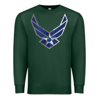 Sports Green US Air Force USAF Premium Sweatshirt - SnappyArt