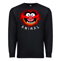 Black Muppets Animal Premium Sweatshirt - SnappyArt
