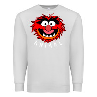 Dove Grey Muppets Animal Premium Sweatshirt - SnappyArt