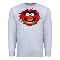 Heather Grey Muppets Animal Premium Sweatshirt - SnappyArt