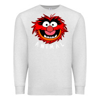 Oatmeal Heather Muppets Animal Premium Sweatshirt - SnappyArt