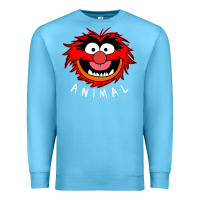 Ocean Blue Muppets Animal Premium Sweatshirt - SnappyArt