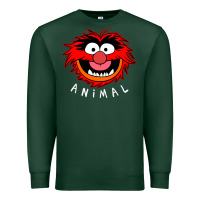 Sports Green Muppets Animal Premium Sweatshirt - SnappyArt