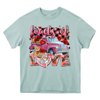 Arona Loads of love Valentine's Day truck Heavy Core Tee - HowdyJamesFarm