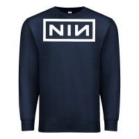 Navy nine inch Premium Sweatshirt - SnappyArt