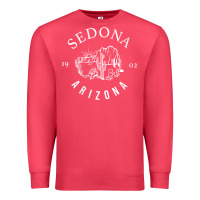 Cardinal womens sedona arizona t shirt sedona az vintage arizona vacation v nec Premium Sweatshirt - SnappyArt